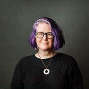 Jenni Saul smiles at the camera