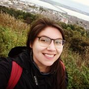 Image of Dr Ofelia Meza-Escobar outside