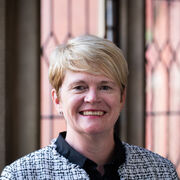A headshot of Louise McCarthy in Firth Court