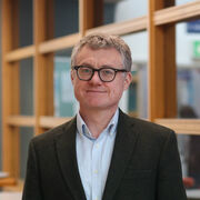 Photo Headshot of Dr James Wilson in Bartolomé House