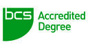 The British Computer Society accreditation logo.