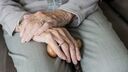 Elderly hands