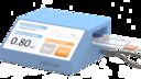 Graphic of low cost sensor technology for measuring drug concentrations