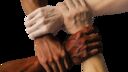 Hands together