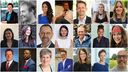 A grid of headshots featuring all the speakers from the Boardroom 2021