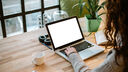 person on laptop