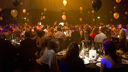People sat at awards dinner 