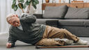 Old person fallen down