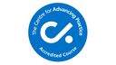 Logo for the Centre for Advancing Practice with the words "Accredited Course"