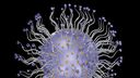 mesoporous silica nanoparticles for controlled drug release 3d rendering