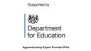 Expert Apprenticeship Provider - supported by Department for Education