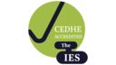 Logo to explain a course is CEDHE accredited, The IES