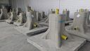3D-printed, low carbon concrete foundations