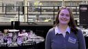 Hollie at the Undergraduate of The Year Awards