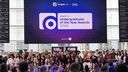 A group of students stood on a stage in front a large display screen with the text 'targetjobs Undergraduate of the Year awards 2026'