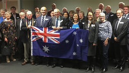 ALU - Distinguished Alumnus Honoured at Australian Alumni Receptions