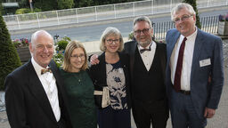 A group of alumni attending the Annual Alumni Reunion 2019