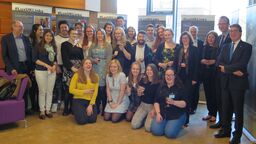 Students and visitors at the Luxembourg Studies Colloquium 2018