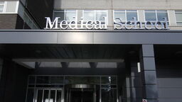 The Medical School as seen from outside. 