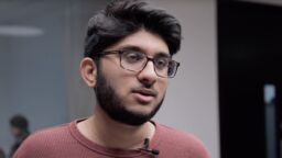 Portrait of Srijith, ACSE student