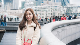 Photograph of Nahyoung Seo in London