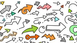An illustration of arrows.