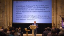 Prokhorov lecture: Alister McGrath