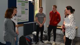 Students on the Molecules to Market module
