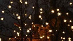 Christmas decorations in Luxembourg