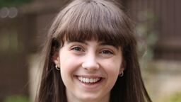 Student smiling 