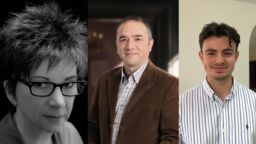 Three images of student profiles