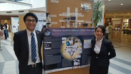 Sunbyte poster for the European Space Agency's symposium