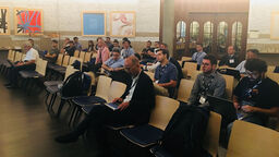 Audience at the project workshop year two