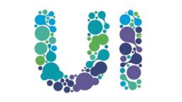 UI in blue green bubbles