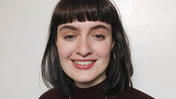 Student Maisie on her placement