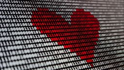 Heart in data image 