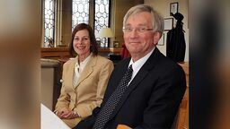 Professors Nigel and Deborah Bax