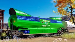 CO2 rail car