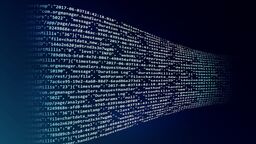 Picture of computer code