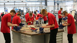 A photo of IDCMC manufacturing camp