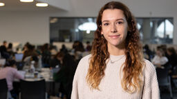 Photo of Mechatronic and Robotic Engineering student Serena Cicin-Sain
