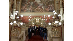 A photo of IDCMC event participants
