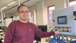 Photo of  Arya Bhaskara Adiprabowo with Brytronic kit 