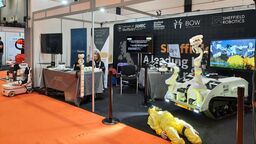 Photo of Sheffield exhibition stand at ICRA 2023
