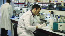 Lab scene