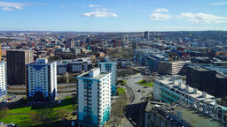 Sheffield cityscape