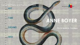 Centre for Poetry and Poetics, Sheffield Presents: A Reading with Anne BoyerOnline reading