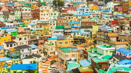 Picture of neighborhood in Busan Korea