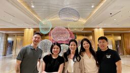 Alumni guests at Management School meet up in Seoul July 2023