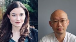 Photographs of Leah Cantor and CM Lim have been cropped together into one image